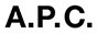 A.P.C. logo