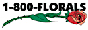 1-800-FLORALS logo