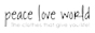 Peace Love World logo